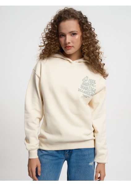 Oversize Kadın Sweatshirt