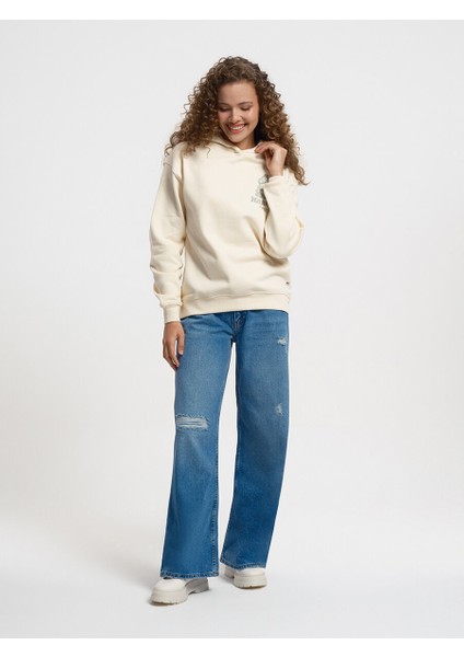 Oversize Kadın Sweatshirt