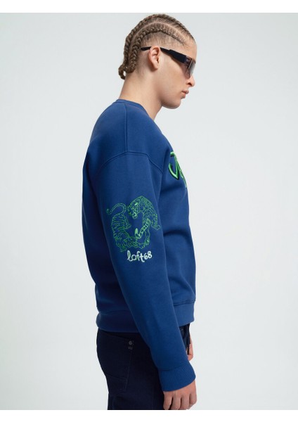 Oversize Erkek Sweatshirt