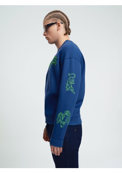 Oversize Erkek Sweatshirt