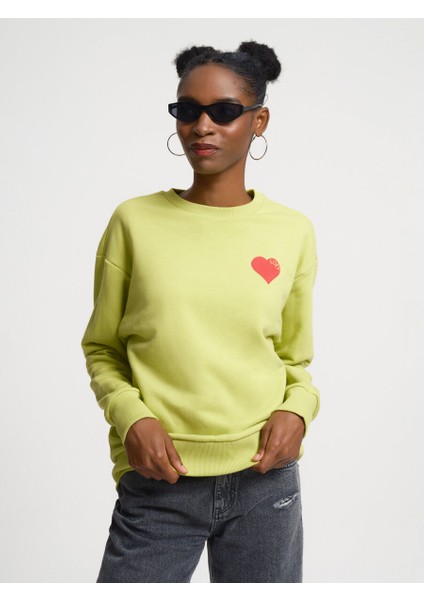 Oversize Kadın Sweatshirt