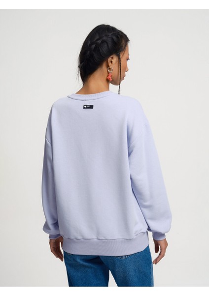 Oversize Kadın Sweatshirt