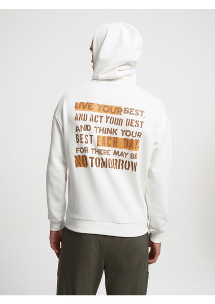 Oversize Fit Erkek Sweatshirt