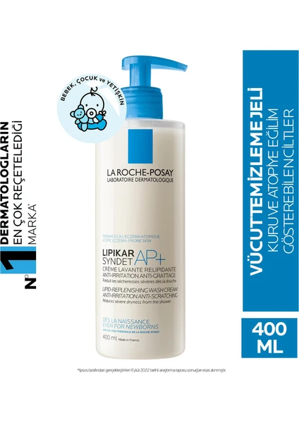 La Roche Posay Lipikar Syndet Ap+ 400 Ml