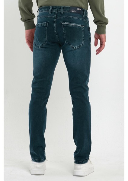 Erkek Daniel Green Overdye Straight Fit Jean Pantolon fırsatları