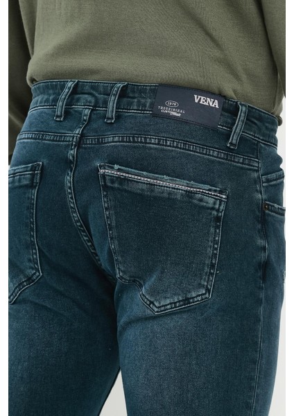 Erkek Daniel Green Overdye Straight Fit Jean Pantolon indirimleri