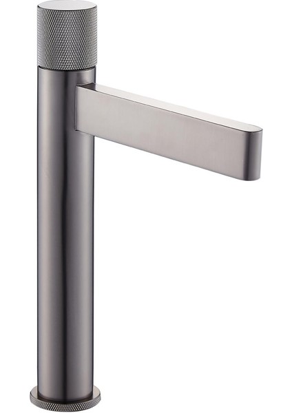 Roma Gun Gray Yüksek Tip Lavabo Bataryası