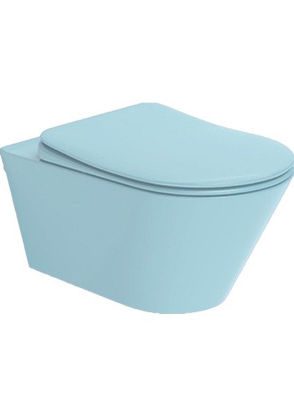 İmola Matt Baby Blue Klozet