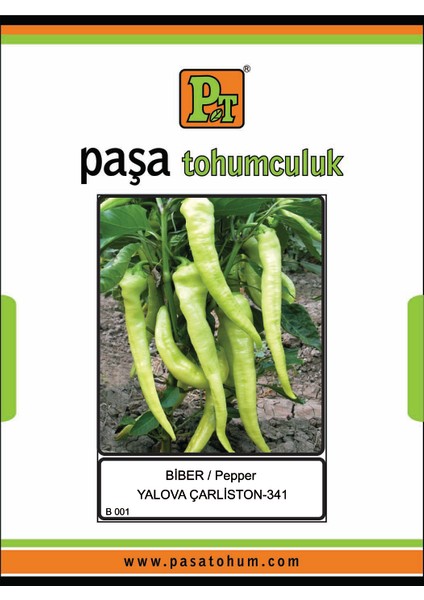 Yalova ÇARLISTON-341 Biber Tohumu 500 Gr.