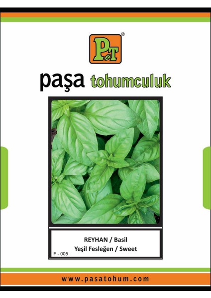 Yeşil Fesleğen Reyhan Tohumu 25 Gr. FY25