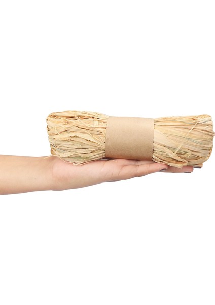 Rafya Şerit Doğal Dekoratif Kordon Rafya (6'Lı Paket) - 50g Rafya Şeritler Floriste (Yurt Dışından) modelleri
