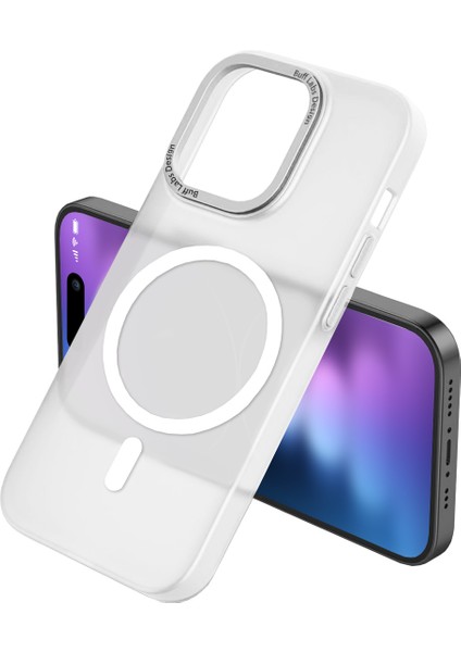 Buff iPhone 15 Pro Max Taofit Kılıf White