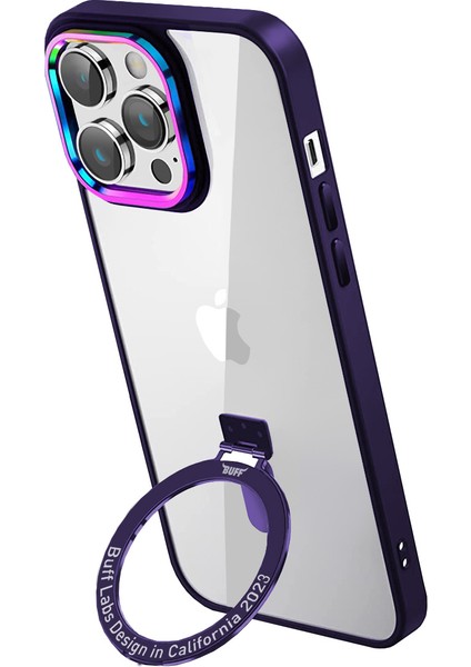 Buff iPhone 15 Pro Max Bumpermag Kılıf Purple modelleri