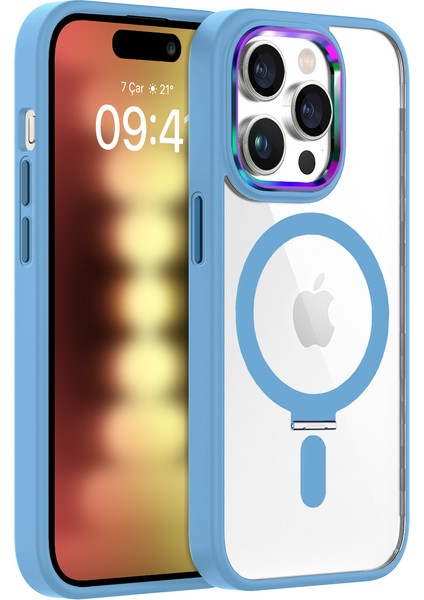 Buff iPhone 15 Pro Bumpermag Kılıf Sierra Blue