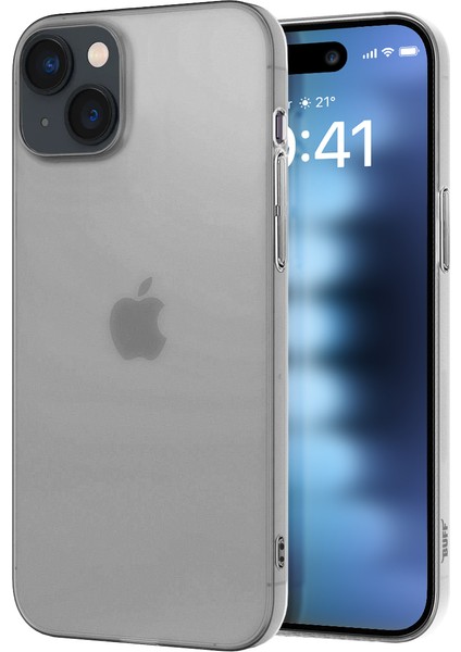 Buff iPhone 15 Slimfy Kılıf White