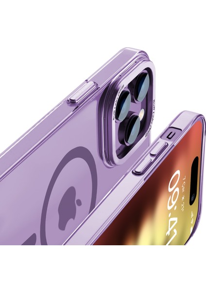 Buff iPhone 15 Pro Taofit Kılıf Purple