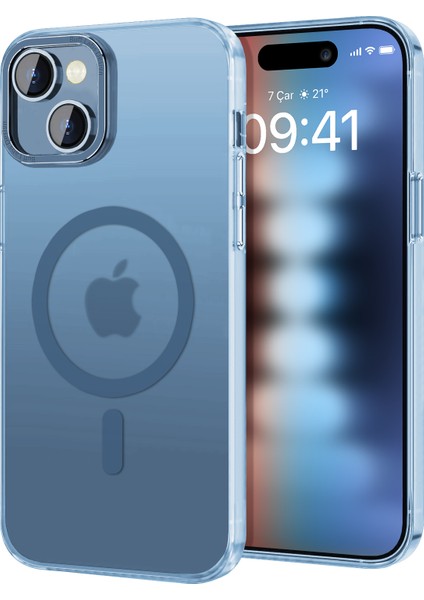 iPhone 15 Plus Taofit Kılıf Blue