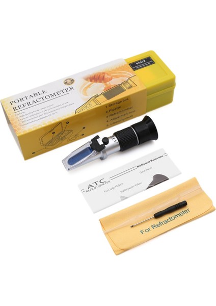BX90 Refraktometre 0-90BX- Bal Reçel Brix Refraktometre