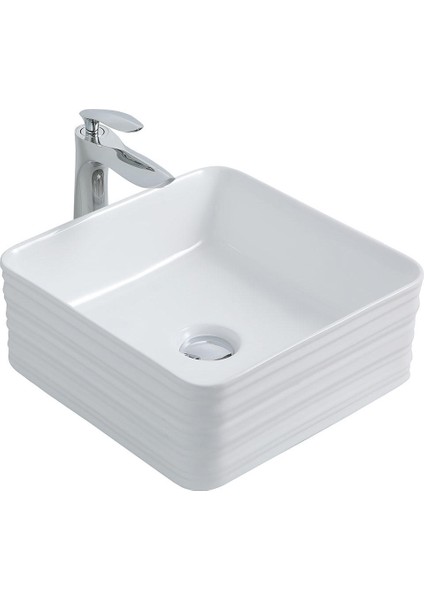 Arte White Kare Lavabo