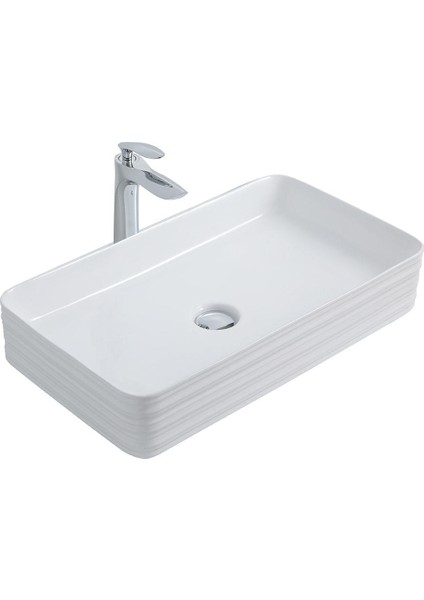 Arte Plus White Dikdörtgen Lavabo