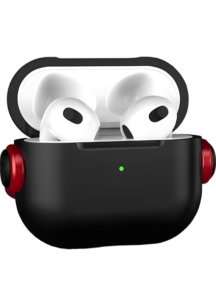 Buff Airpods 3 Djpods Kılıf Black-Red fırsatları