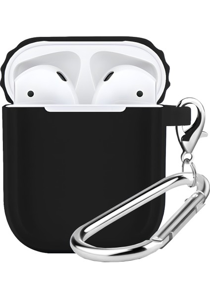 Buff Airpods 2 Rubber Silikon Kılıf Black