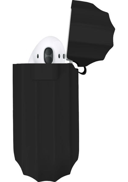 Buff Airpods 2 Rubber Silikon Kılıf Black fırsatları