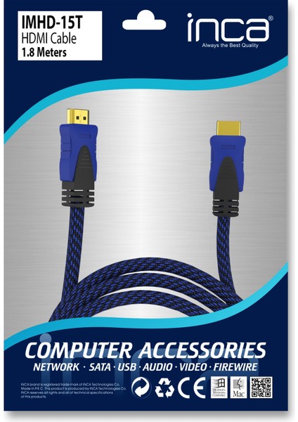 IMHD-15T 1,8 Metre 4K HDMI Kablo indirimleri