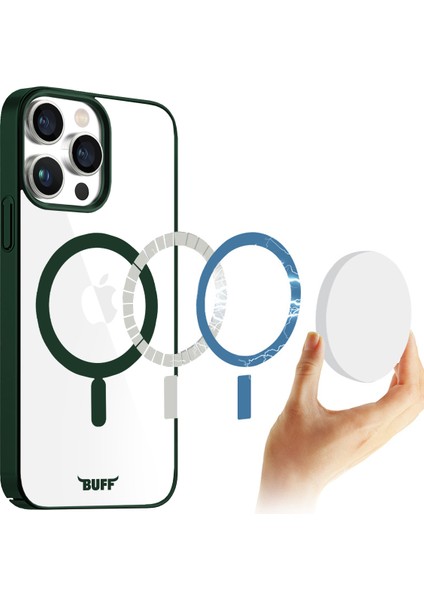 Buff iPhone 15 Pro Max Magsafe Slim Fit Kılıf Dark Green fırsatları