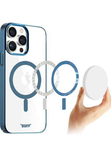 Buff iPhone 15 Pro Max Magsafe Slim Fit Kılıf Light Blue fırsatları