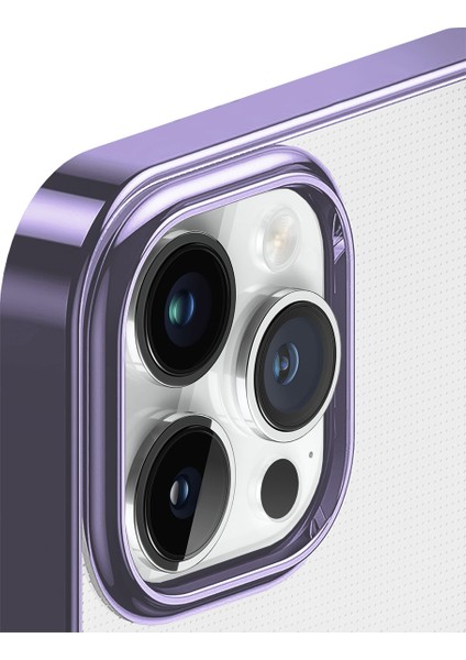 Buff iPhone 15 Pro Magsafe Slim Fit Kılıf Purple