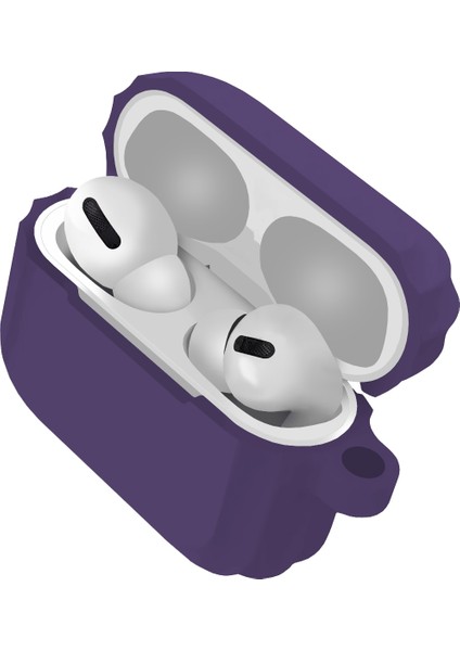 Buff Airpods Pro Rubber Silicone Case Purple fiyatları