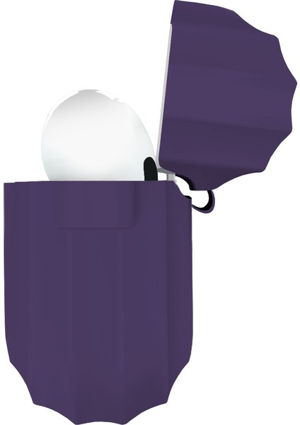 Buff Airpods Pro Rubber Silicone Case Purple fırsatları