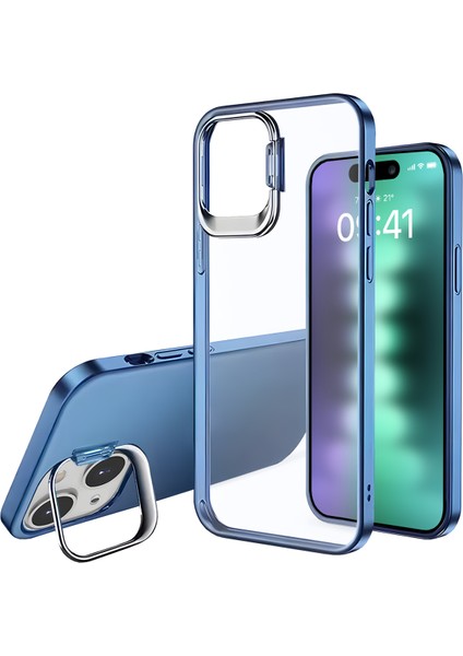 Buff iPhone 15 Plus New Corner Kılıf Blue
