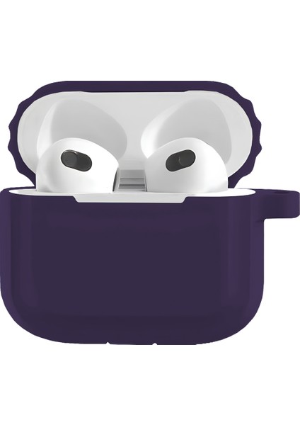 Buff Airpods 3 Rubber Silikon Kılıf Purple indirimleri