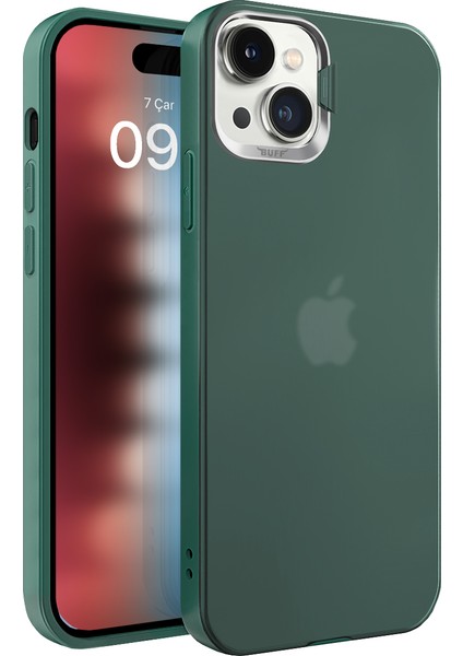 Buff iPhone 15 New Corner Kılıf Green