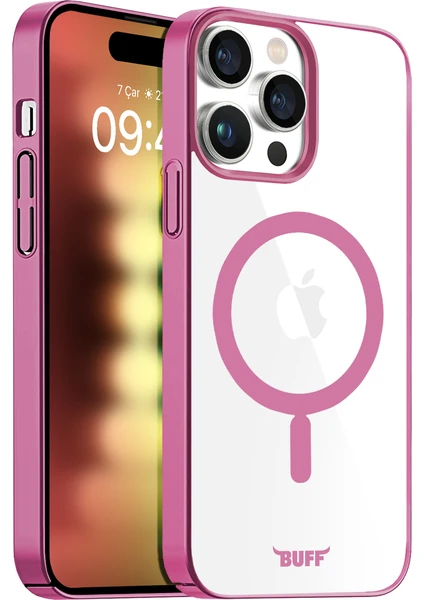 iPhone 15 Pro Magsafe Slim Fit Kılıf Pink