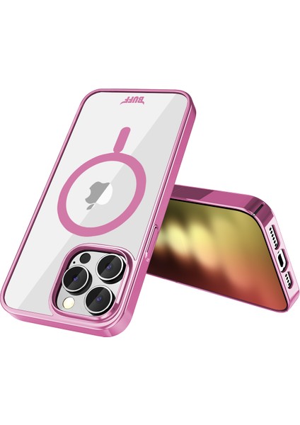 iPhone 15 Pro Magsafe Slim Fit Kılıf Pink