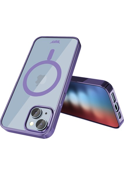 Buff iPhone 15 Magsafe Slim Fit Kılıf Purple