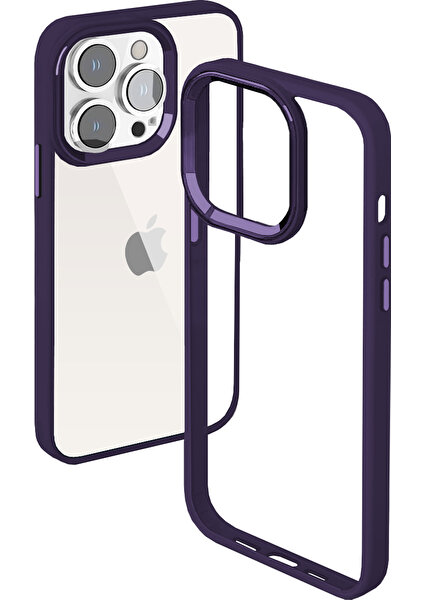 iPhone 13 Pro New Air Bumper Kılıf Purple