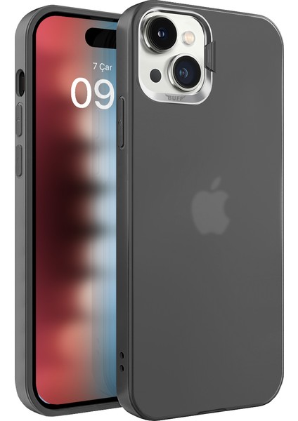 Buff iPhone 15 New Corner Kılıf Black