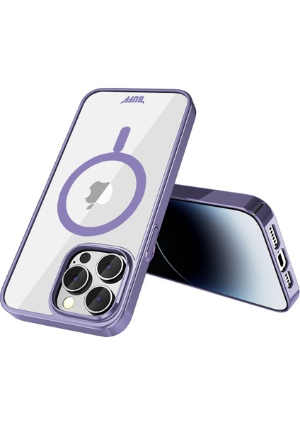 iPhone 15 Pro Max Magsafe Slim Fit Kılıf Purple