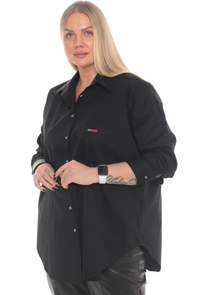 Büyük Beden Klasik Kadın Gömlek