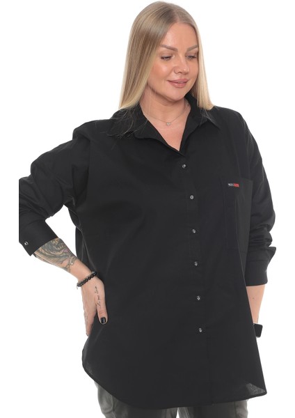 Büyük Beden Klasik Kadın Gömlek fırsatları