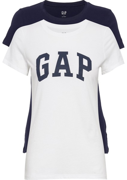 2'li Gap Logo Kısa Kollu T-Shirt