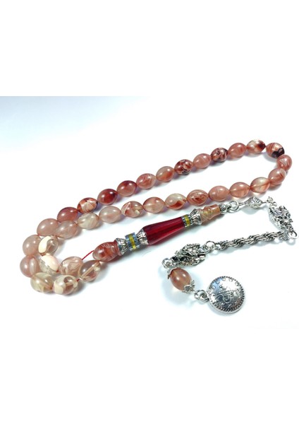 Alman Gümüş Püskül Kombinli Gümüş Nakkaş Imame Sıkma Kehribar No 3059 fiyatları