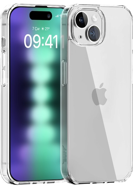 iPhone 15 Plus Air Hybrid Kılıf Crystal Clear