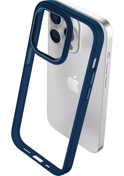 iPhone 15 Pro New Air Bumper Kılıf Blue