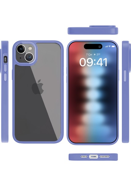 Buff iPhone 15 New Air Bumper Kılıf Lily