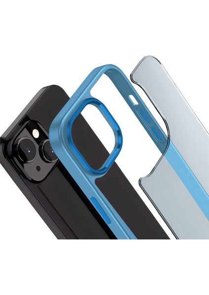 Buff iPhone 15 New Air Bumper Kılıf Sierra Blue fiyatları